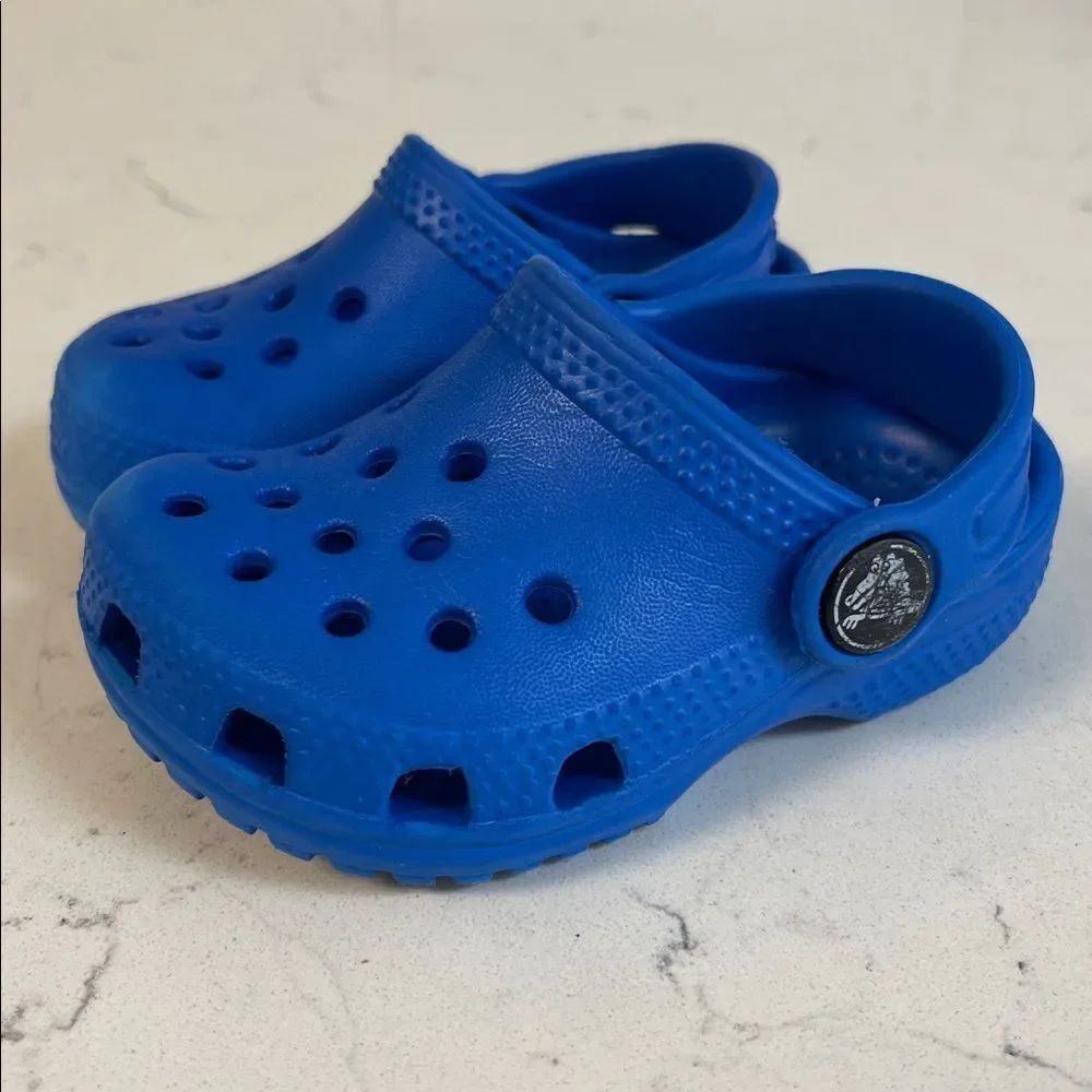 Toddler CROCS LITTLES™ CLOGS Size 4 Blue